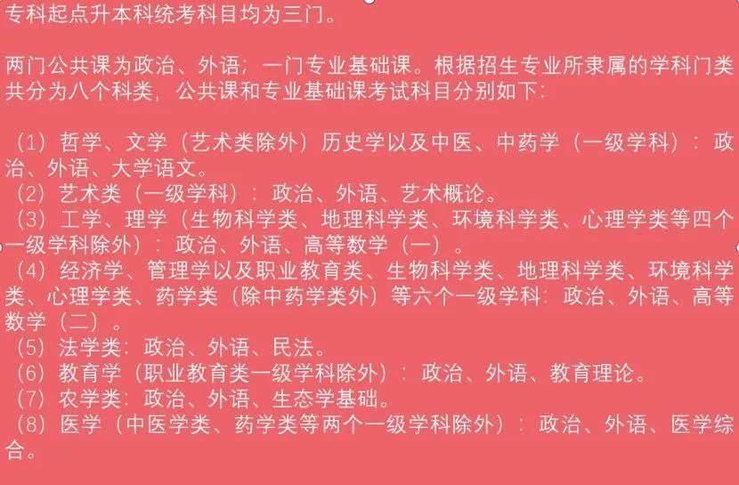 (成人高考考什么科目)(成人高考考什么科目去哪里查)