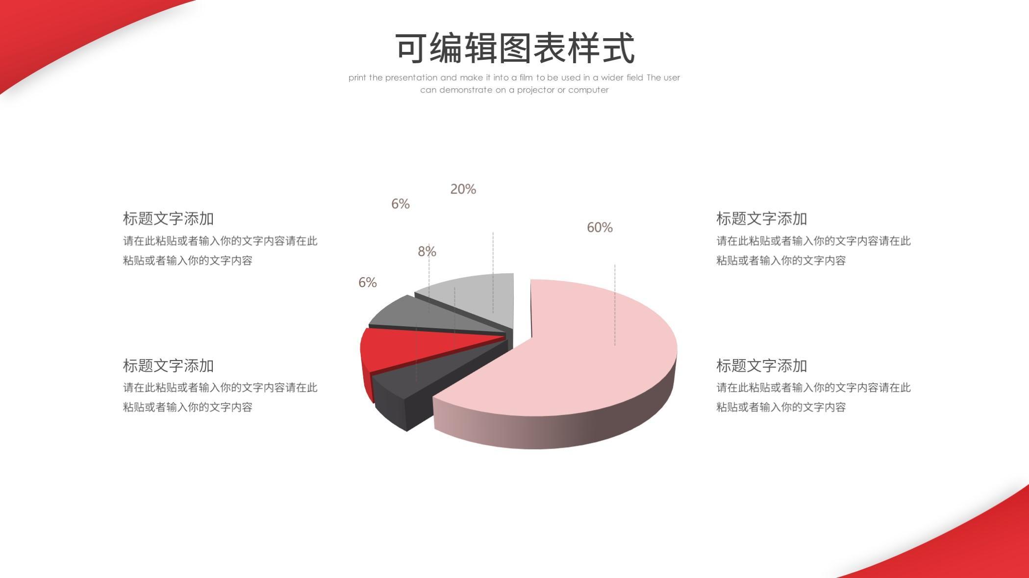 (红色免费简约的ppt模板)(免费红色ppt模板大全)