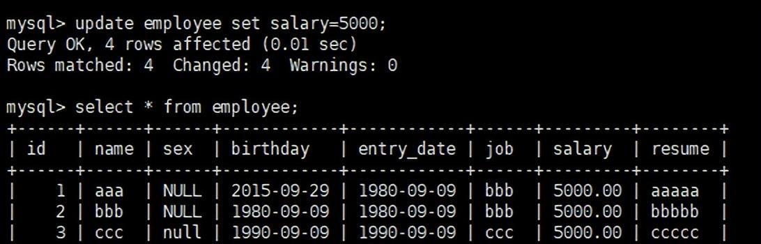 (mysql数据库实用操作)(mysql数据库基本操作)