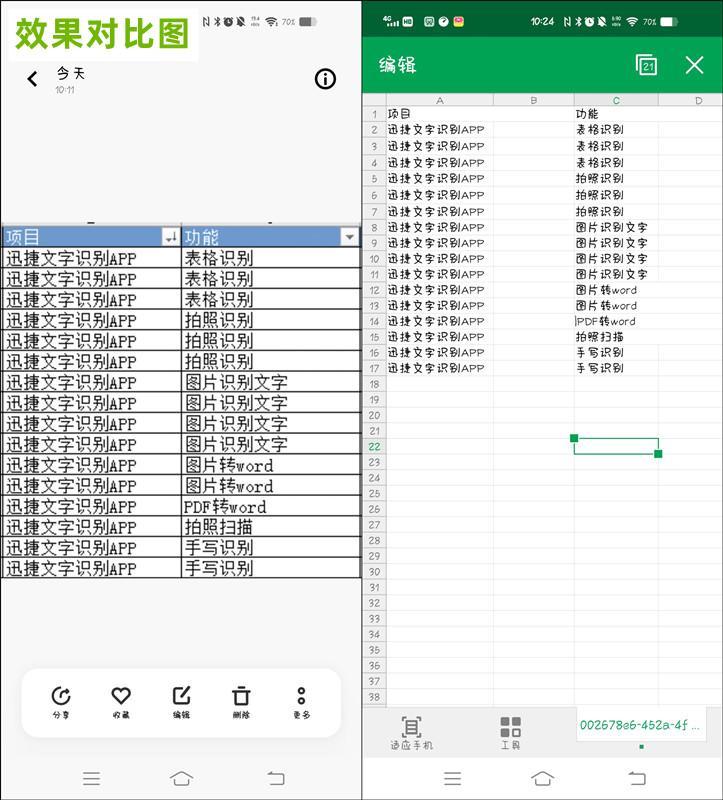 (手机表格操作基本教程)(手机表格操作基本教程图解)