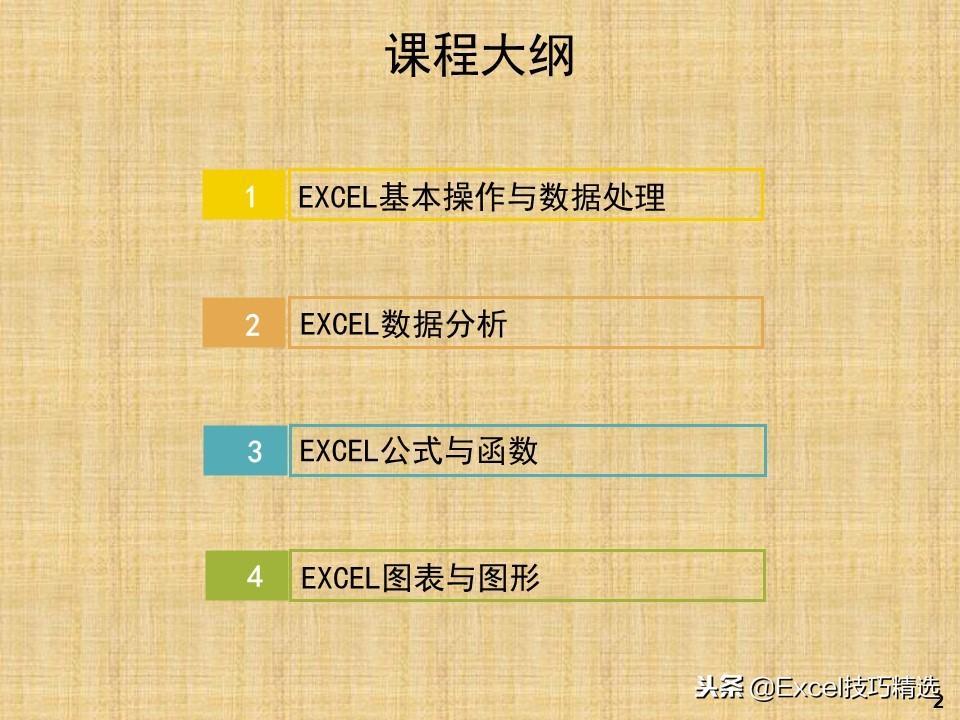 (Excel培训课程)(excel技巧培训课件)