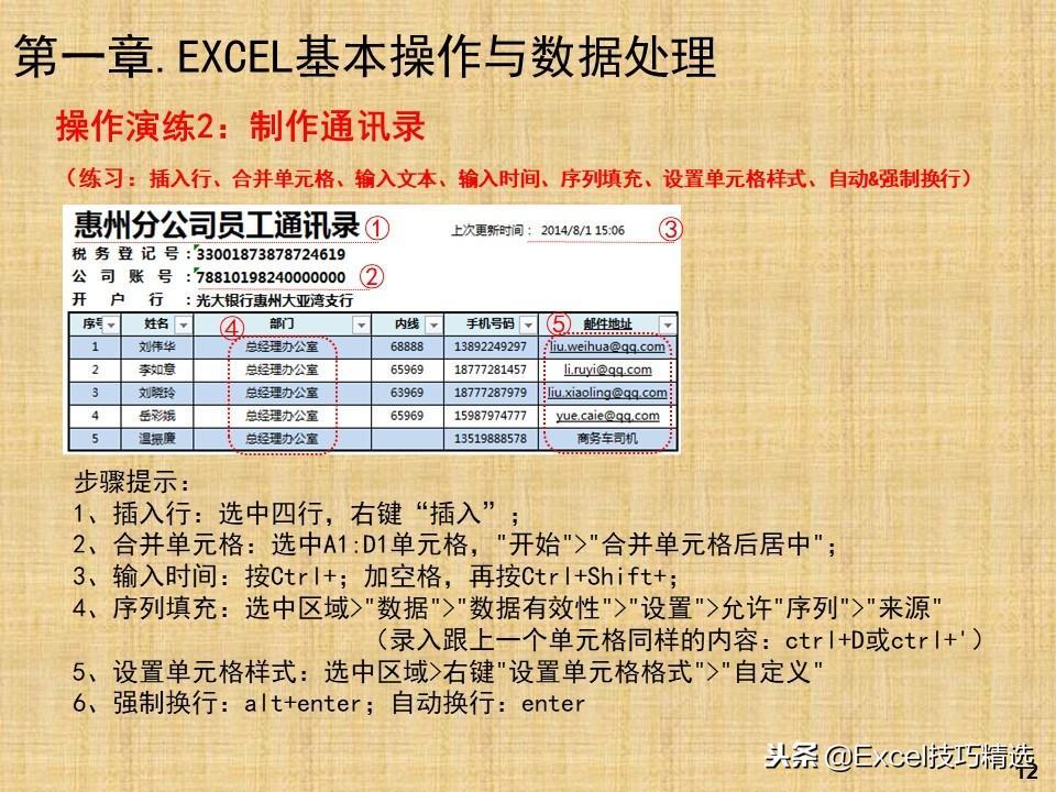 (Excel培训课程)(excel技巧培训课件)