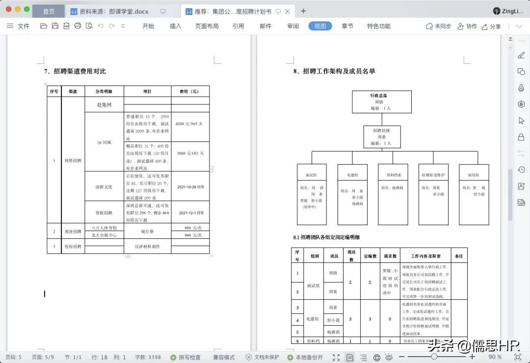 (招聘信息模板)(招聘信息模板范文图片)