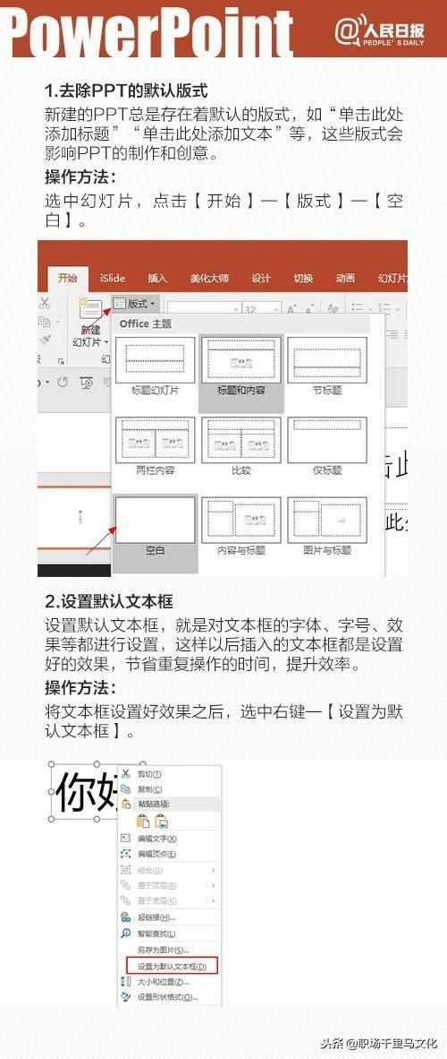 (ppt的十八种技巧)(ppt零基础入门教程)