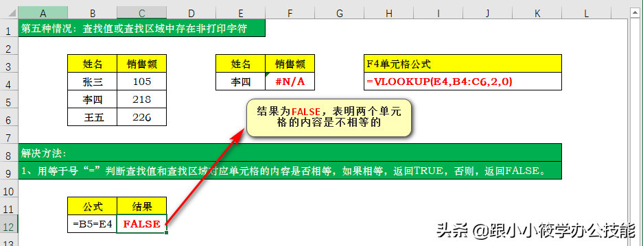 (vlookup函数出现错误原因)(vlookup函数出现错误)