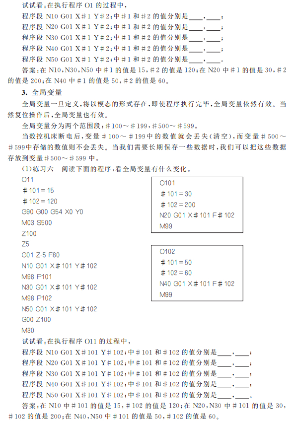 (加工中心编程必背50个程序)(加工中心编程100例简单)