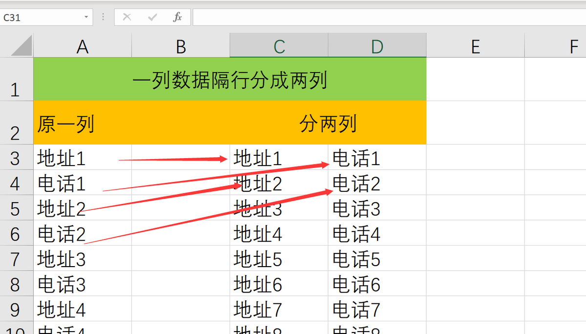 (excel表格如何另起一行)(excel表格如何在一个格里另起一行)