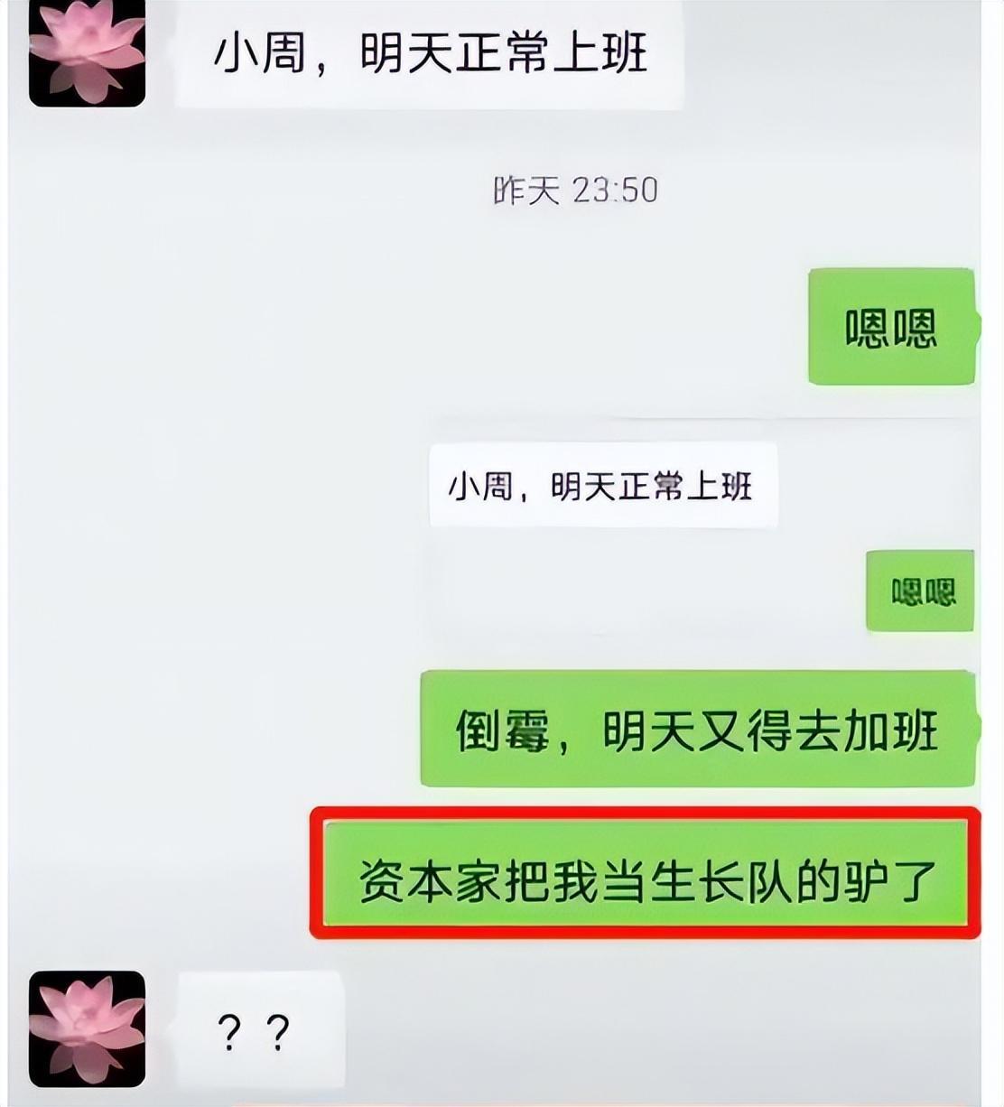 (00后怼老板聊天记录)(00后怼老板聊天后续记录)