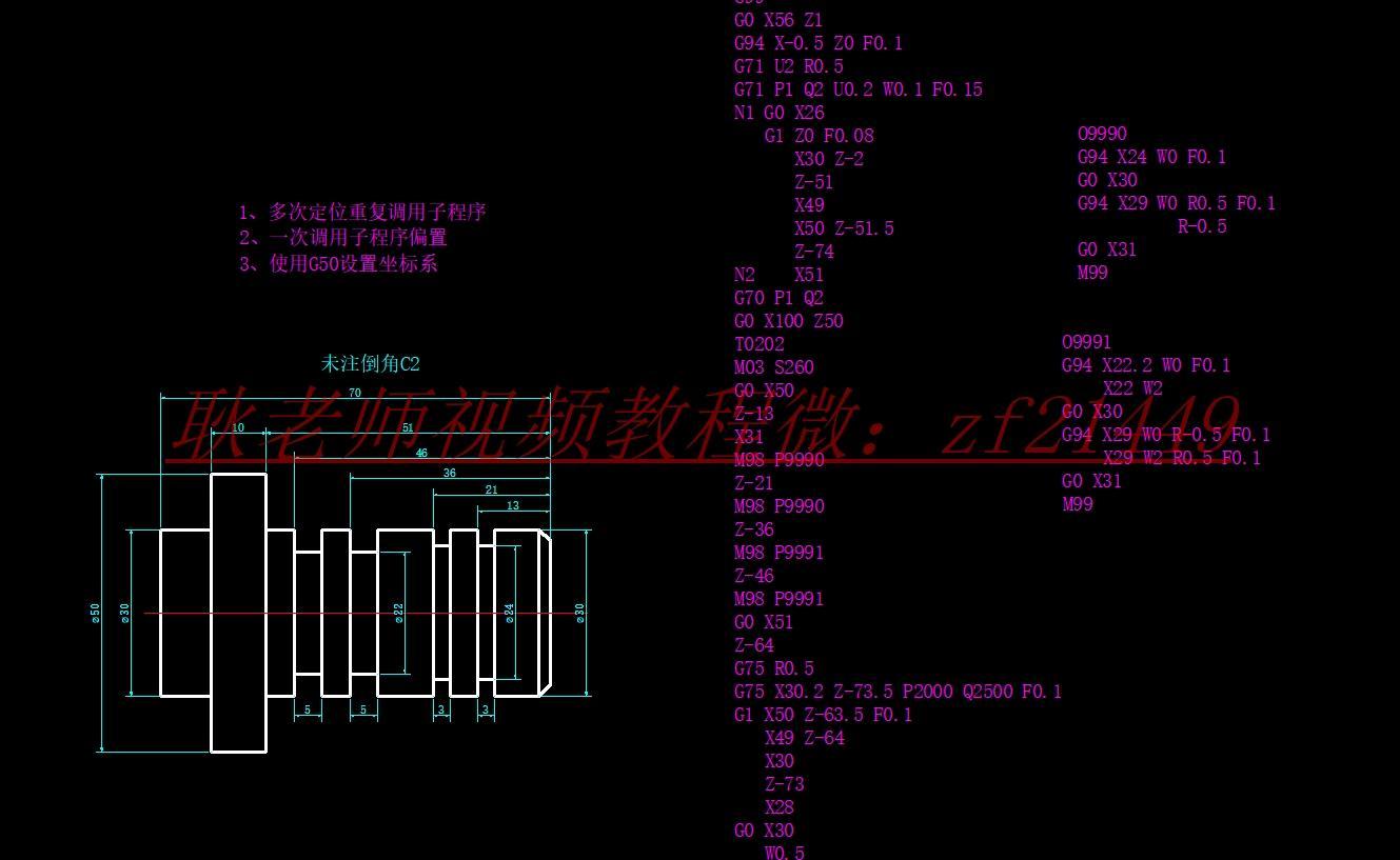 (数控编程教学从零开始)(数控编程教程)