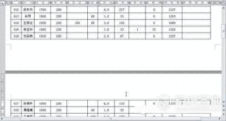 (表格跨页断开怎么解决)(word表格不连续,上下页有空白)