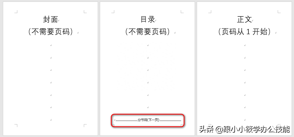 (word加页码从第3页开始)(word文档如何从第3页开始算页码)